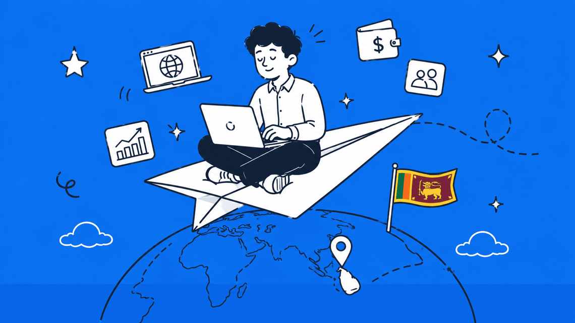Freelancing from Sri Lanka: Complete 13 Step by Step Guide to Go Global in 2026